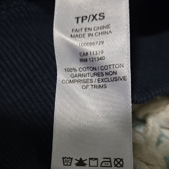 Garage Classic Zip Hoody In Navy - Picture 3 of 4